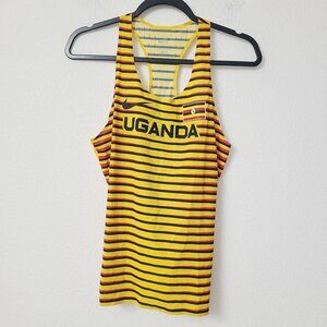 NEW Nike Womens Pro Elite 2022 Uganda Running Singlet Tank CI8141-728 Size M